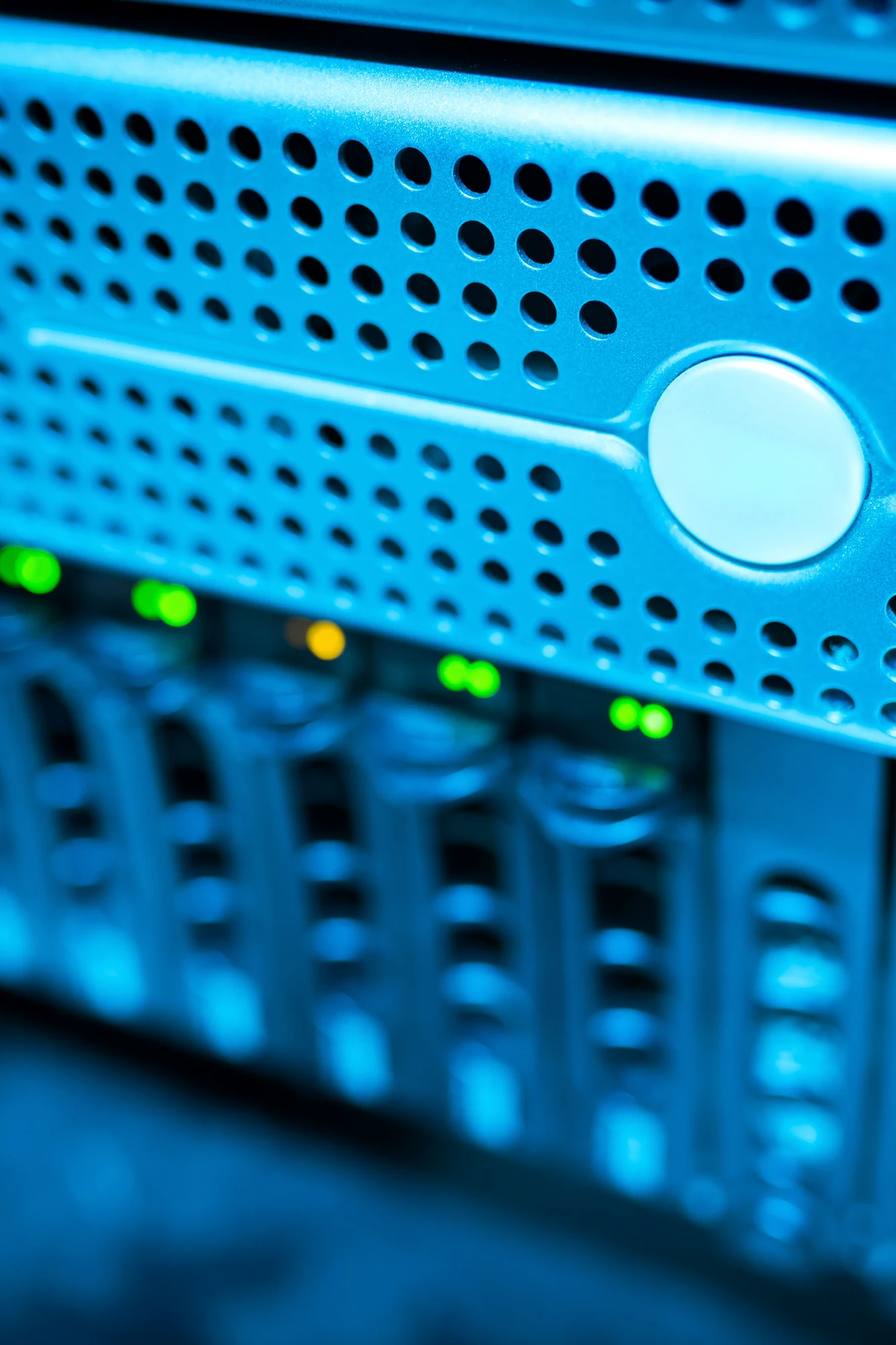 Server hardware representing AI assistant infrastructure